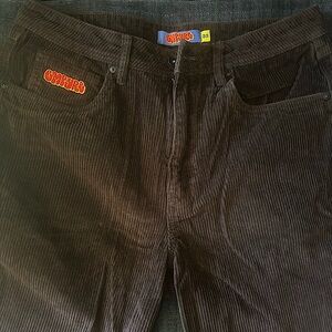 Empyre Loose Fit Java Corduroy Skate Shorts